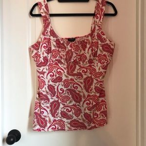Pink Swirl Tank Top